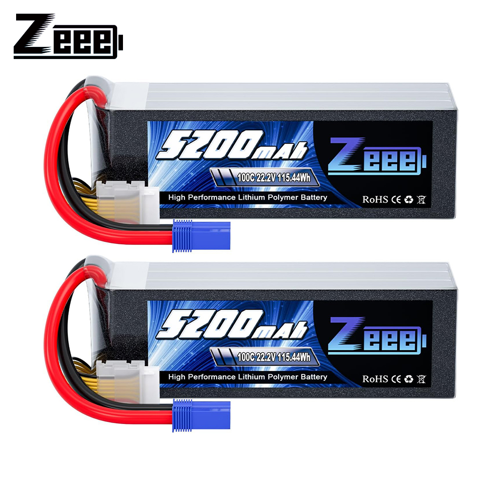 Drone Battery 6S - Zeee 6S 5200mAh Lipo batteria 22.2V