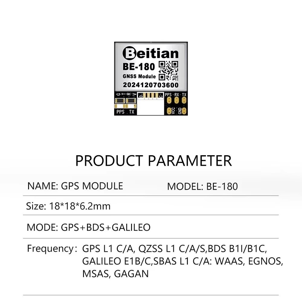 Modulo GPS Beitian BE-180 BE-2 - Drone Battery Plate recensione e prezzo