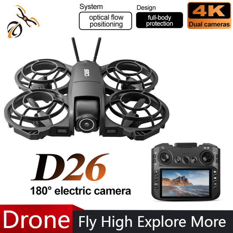 Drone D26 4K HD Aereo 180° °   - Drone Battery Case recensione e prezzo