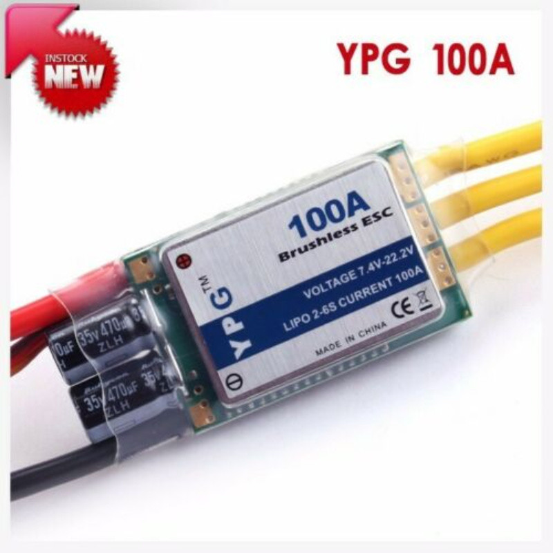 YPG 100A ESC 2~6S SBEC Regolat - Drone Battery 6S recensione e prezzo